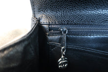 将图片加载到图库查看器,CHANEL/香奈儿 CF 梯形 手提包 荔枝皮 Black/Silver hadware(黑色/银色金属) 手提包 800060110