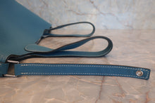 画像をギャラリービューアに読み込む, HERMES/エルメス ピコタンロックMM トリヨンクレマンス ブルージーン □P刻印 ハンドバッグ 800020059