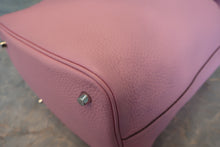 将图片加载到图库查看器,HERMES PICOTIN LOCK MM Clemence leather Mauve sylvestre Z刻印 Hand bag 800080011