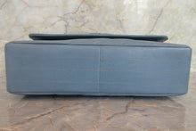 Load image into Gallery viewer, CHANEL  Bias stitch chain shoulder bag Caviar skin Lite blue/Gold hadware Shoulder bag 700080186