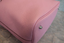 将图片加载到图库查看器,HERMES PICOTIN LOCK MM Clemence leather Mauve sylvestre Z刻印 Hand bag 800080011