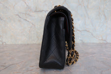 画像をギャラリービューアに読み込む, CHANEL/シャネル マトラッセWフラップWチェーンショルダーバッグ ラムスキン ブラック/ゴールド金具 ショルダーバッグ 800090089