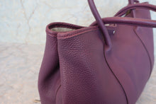 将图片加载到图库查看器,HERMES GARDEN PARTY PM Negonda leather Cassis □O刻印 Tote bag 700110111