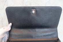 Load image into Gallery viewer, CHANEL Matelasse trapezoid hand bag Caviar skin Black/Silver hadware Hand bag 700120159