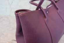 将图片加载到图库查看器,HERMES GARDEN PARTY PM Negonda leather Cassis □O刻印 Tote bag 700110111