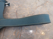 Load image into Gallery viewer, HERMES PICOTIN LOCK MM Clemence leather Blue jean □P Engraving Hand bag 600110208