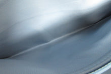 Load image into Gallery viewer, CHANEL  Bias stitch chain shoulder bag Caviar skin Lite blue/Gold hadware Shoulder bag 700080186