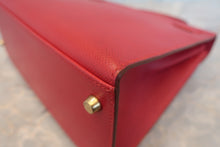 画像をギャラリービューアに読み込む, HERMES/エルメス ケリー28 クシュベル ルージュヴィフ 〇W刻印 ショルダーバッグ 800020021