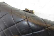 Load image into Gallery viewer, CHANEL Matelasse chain back pack Lambskin Black/Gold hadware Back pack 700030083