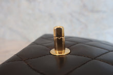 画像をギャラリービューアに読み込む, CHANEL/シャネル ダイアナマトラッセチェーンショルダーバッグ ラムスキン ブラック/ゴールド金具 ショルダーバッグ 800030093