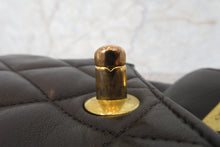 Load image into Gallery viewer, CHANEL Matelasse chain back pack Lambskin Black/Gold hadware Back pack 700030083