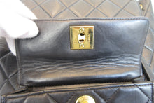 Load image into Gallery viewer, CHANEL Matelasse chain back pack Lambskin Black/Gold hadware Back pack 700030083