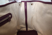 将图片加载到图库查看器,HERMES GARDEN PARTY PM Negonda leather Cassis □O刻印 Tote bag 700110111