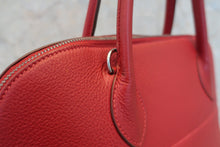 Load image into Gallery viewer, HERMES BOLIDE 35 Graine Couchevel leather Clemence leather □G Engraving Shoulder bag 800060145