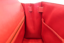 画像をギャラリービューアに読み込む, HERMES/エルメス ケリー28 クシュベル ルージュヴィフ 〇W刻印 ショルダーバッグ 800020021