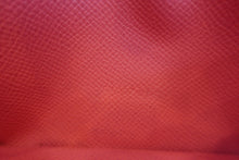 Load image into Gallery viewer, HERMES  Bearn Soufflet Epsom leather Rose lipstick C Engraving Wallet 700060155