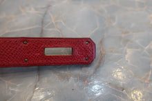 画像をギャラリービューアに読み込む, HERMES/エルメス ケリー28 クシュベル ルージュヴィフ 〇W刻印 ショルダーバッグ 800020021