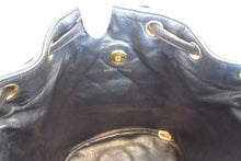 Load image into Gallery viewer, CHANEL Matelasse chain back pack Lambskin Black/Gold hadware Back pack 700030083