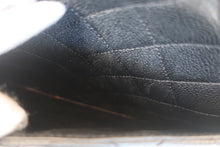 Load image into Gallery viewer, CHANEL Matelasse trapezoid hand bag Caviar skin Black/Silver hadware Hand bag 700120159