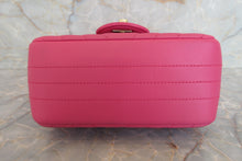 画像をギャラリービューアに読み込む, CHANEL/シャネル Vステッチチェーンショルダーバッグ ラムスキン ピンク/ゴールド金具 ショルダーバッグ 700050123