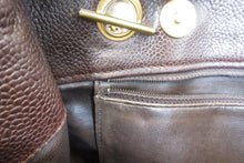 Load image into Gallery viewer, CHANEL CC mark chain shoulder bag Caviar skin Brown/Gold hadware Shoulder bag 700080115