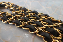 Load image into Gallery viewer, CHANEL Matelasse chain shoulder bag Lambskin Black/Gold hadware Shoulder bag 700120213