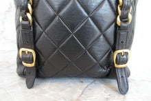 画像をギャラリービューアに読み込む, CHANEL/シャネル マトラッセチェーンリュック ラムスキン ブラック/ゴールド金具 リュック 700080045