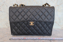 画像をギャラリービューアに読み込む, CHANEL/シャネル 中マトラッセシングルフラップチェーンショルダーバッグ キャビアスキン ブラック/ゴールド金具 ショルダーバッグ 800090116