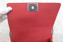 画像をギャラリービューアに読み込む, CHANEL/シャネル ボーイシャネルチェーンショルダーバッグ ソフトキャビアスキン レッド/シルバー金具 ショルダーバッグ 700070069