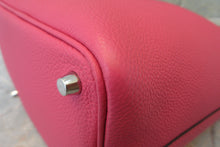 將圖片載入圖庫檢視器 HERMES/エルメス ピコタンロックPM トリヨンクレマンス ローズショッキング U刻印 ハンドバッグ 700090036