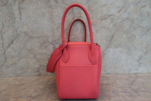 Load image into Gallery viewer, HERMES LINDY 26 Evercolor leather Rose azalee  A Engraving Shoulder bag 700070096