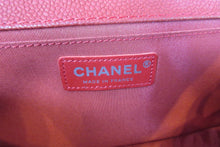 画像をギャラリービューアに読み込む, CHANEL/シャネル ボーイシャネルチェーンショルダーバッグ ソフトキャビアスキン レッド/シルバー金具 ショルダーバッグ 700070069