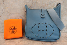 画像をギャラリービューアに読み込む, HERMES/エルメス エブリン2PM トリヨンクレマンス ブルージーン □H刻印 ショルダーバッグ 700110093
