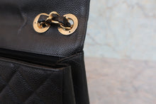 画像をギャラリービューアに読み込む, CHANEL/シャネル 中マトラッセシングルフラップチェーンショルダーバッグ キャビアスキン ブラック/ゴールド金具 ショルダーバッグ 800090116