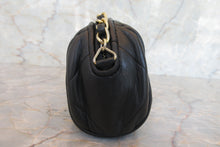 Load image into Gallery viewer, CHANEL CC mark fringe chain shoulder bag Lambskin Black/Gold hadware Shoulder bag 700070076