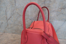 Load image into Gallery viewer, HERMES LINDY 26 Evercolor leather Rose azalee  A Engraving Shoulder bag 700070096