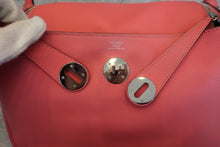 Load image into Gallery viewer, HERMES LINDY 26 Evercolor leather Rose azalee  A Engraving Shoulder bag 700070096