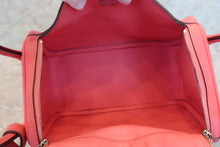 Load image into Gallery viewer, HERMES LINDY 26 Evercolor leather Rose azalee  A Engraving Shoulder bag 700070096