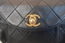 Load image into Gallery viewer, CHANEL Matelasse chain shoulder bag Lambskin Black/Gold hadware Shoulder bag 700120217