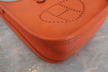画像をギャラリービューアに読み込む, HERMES/エルメス エブリンTPM トリヨンクレマンス オレンジ X刻印 ショルダーバッグ 700030118