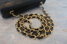 將圖片載入圖庫檢視器 CHANEL/シャネル ミニマトラッセフルフラップチェーンショルダーバッグ ラムスキン ブラック/ゴールド金具 ショルダーバッグ 800030081