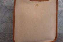 Load image into Gallery viewer, HERMES VESPA PM Toile H/Leather Beige/Natural □A Engraving Shoulder bag 700060223
