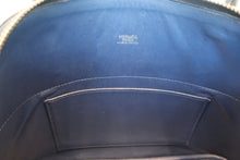Load image into Gallery viewer, HERMES/BOLIDE 27 Chevre myzore goatskim Blue brighton □J Engraving Shoulder bag 800060148