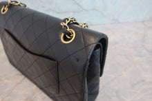 将图片加载到图库查看器,CHANEL/香奈儿 CF 双盖 双链条包 羊皮 Black/Gold hadware(黑色/金色金属) 肩背包 800070167