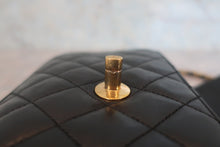 画像をギャラリービューアに読み込む, CHANEL/シャネル ミニマトラッセチェーンショルダーバッグ ラムスキン ブラック/ゴールド金具 ショルダーバッグ 800030070