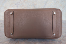 将图片加载到图库查看器,HERMES BIRKIN 30 Clemence leather Etoupe gray □K刻印 Hand bag 700120215