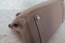 将图片加载到图库查看器,HERMES BIRKIN 30 Clemence leather Etoupe gray □K刻印 Hand bag 700120215