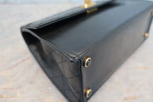 画像をギャラリービューアに読み込む, CHANEL/シャネル 2.55台形チェーンショルダーバッグ ラムスキン ブラック/ゴールド金具 ショルダーバッグ 700110122