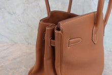 画像をギャラリービューアに読み込む, HERMES/エルメス バーキン35 トゴ ゴールド □G刻印 ハンドバッグ 800090054