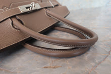 将图片加载到图库查看器,HERMES BIRKIN 30 Clemence leather Etoupe gray □K刻印 Hand bag 700120215